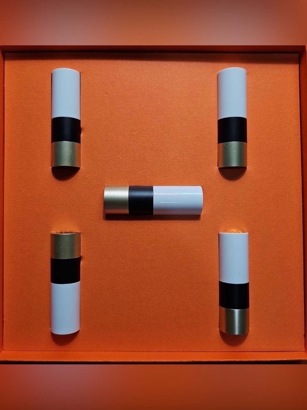 Hermès Lipstick Set 5 Piece Rouge Hermès NWT Sealed Mini - Picture 5 of 10